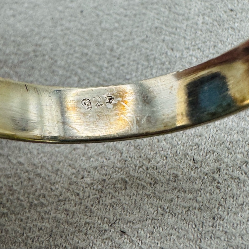 S925 Labradorite Adjustable Ring - image 3